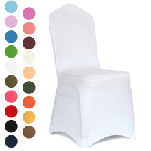 Reador Détaillant Universal 100 Couvertures de chaise en spandex blanche Stretch pour les événements Banquet de mariage Party